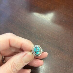 Turquoise Silver Ring